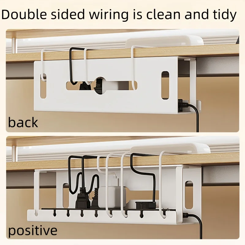 Cable Tray Under Desk - Câble de gestion sous le bureau