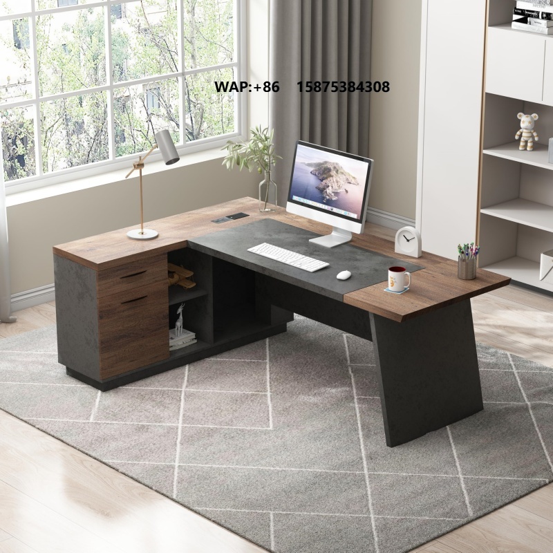 Office Furniture In Usa - Ensemble de bureau d'ordinateur moderne avec