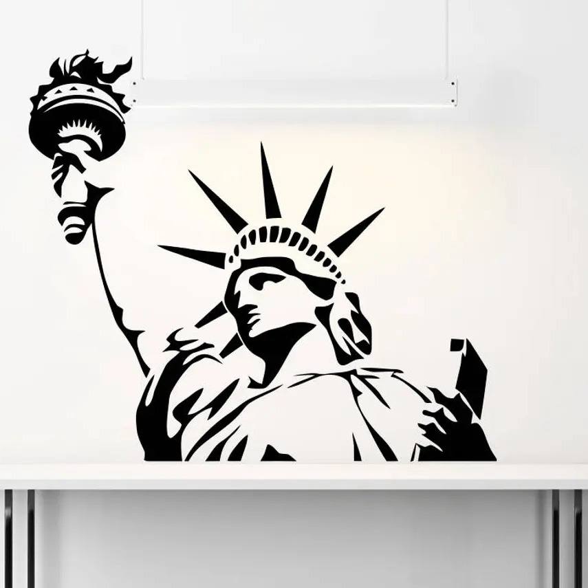 Office Furniture In Usa - Autocollant mural Statue de Pages USA