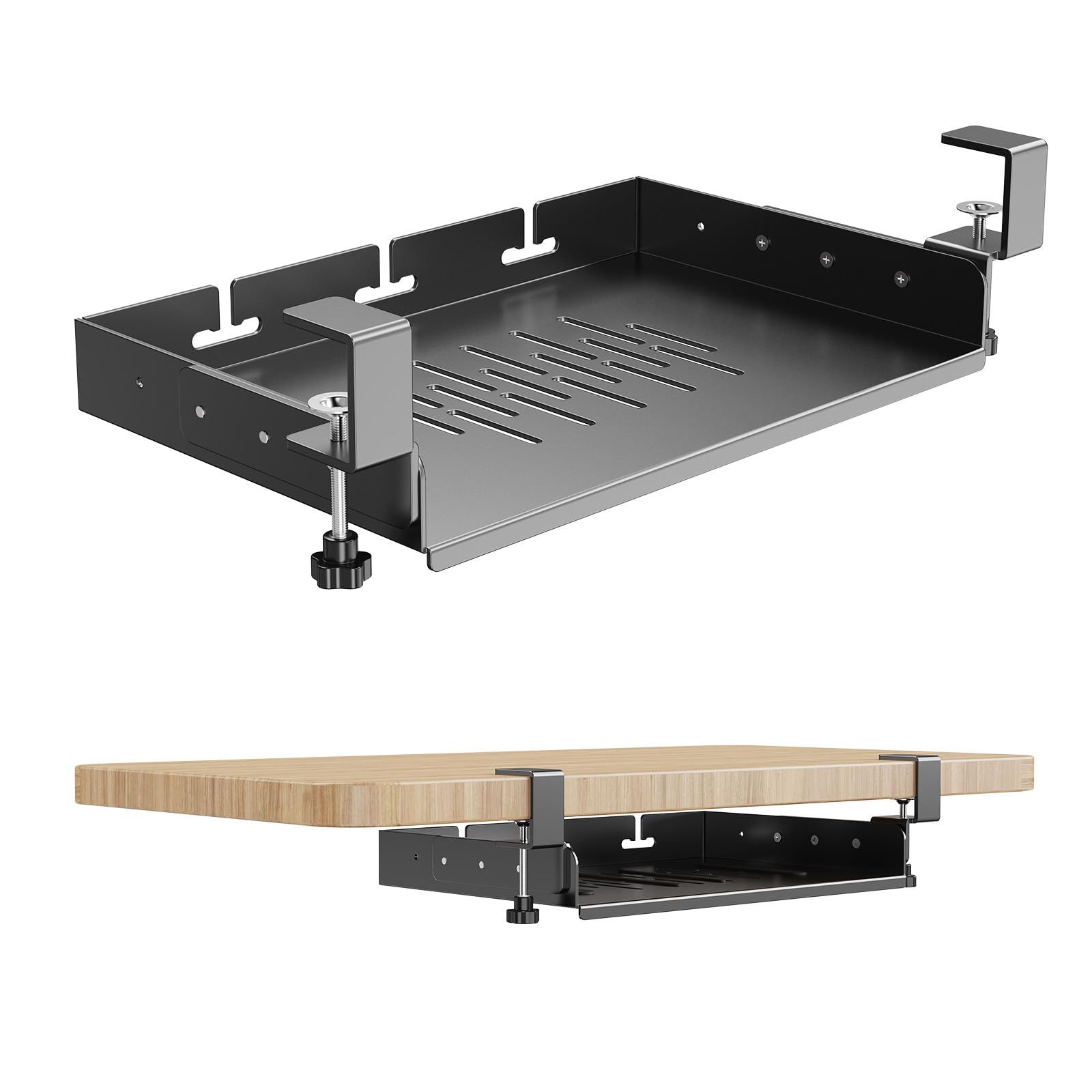 Cable Tray Under Desk - Support pour ordinateur portable sous le