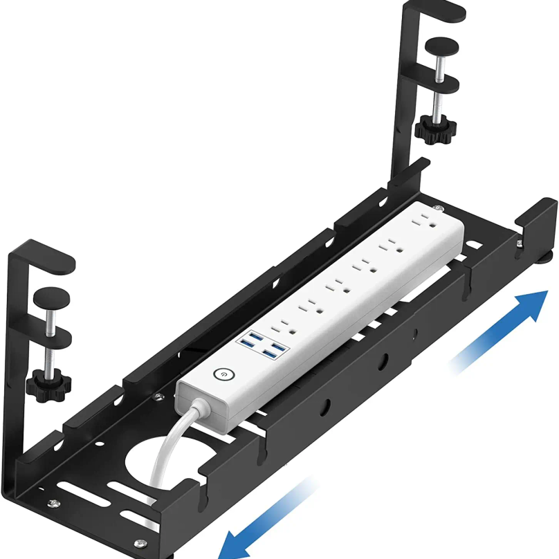 Cable Tray Under Desk - Gestion des câbles sous le bureau