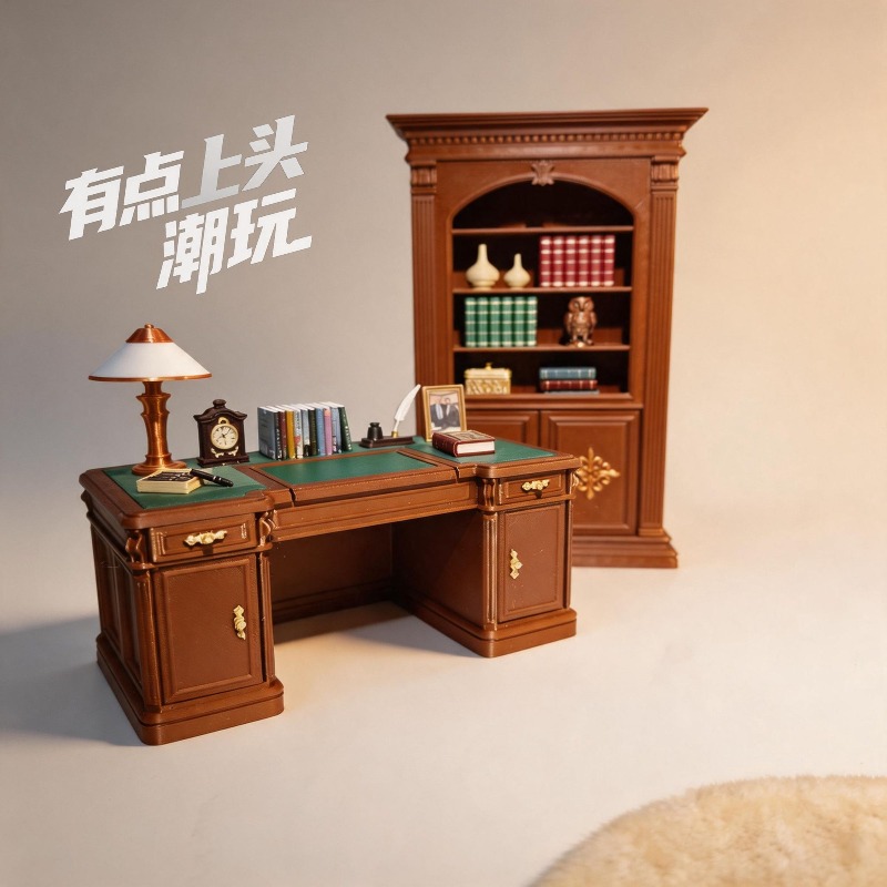 Office Furniture Loft - Ensemble de chaises de bureau miniatures