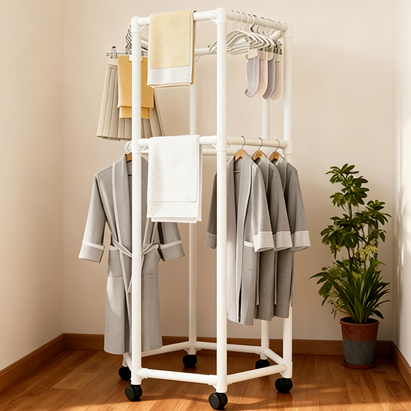 Porte-vêtements rotatif hexago - Coat Rack Standing avis et prix