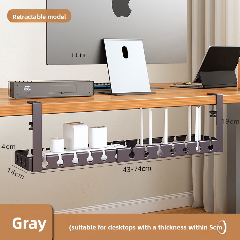Support de rangement rétractab - Cable Tray Under Desk avis et prix