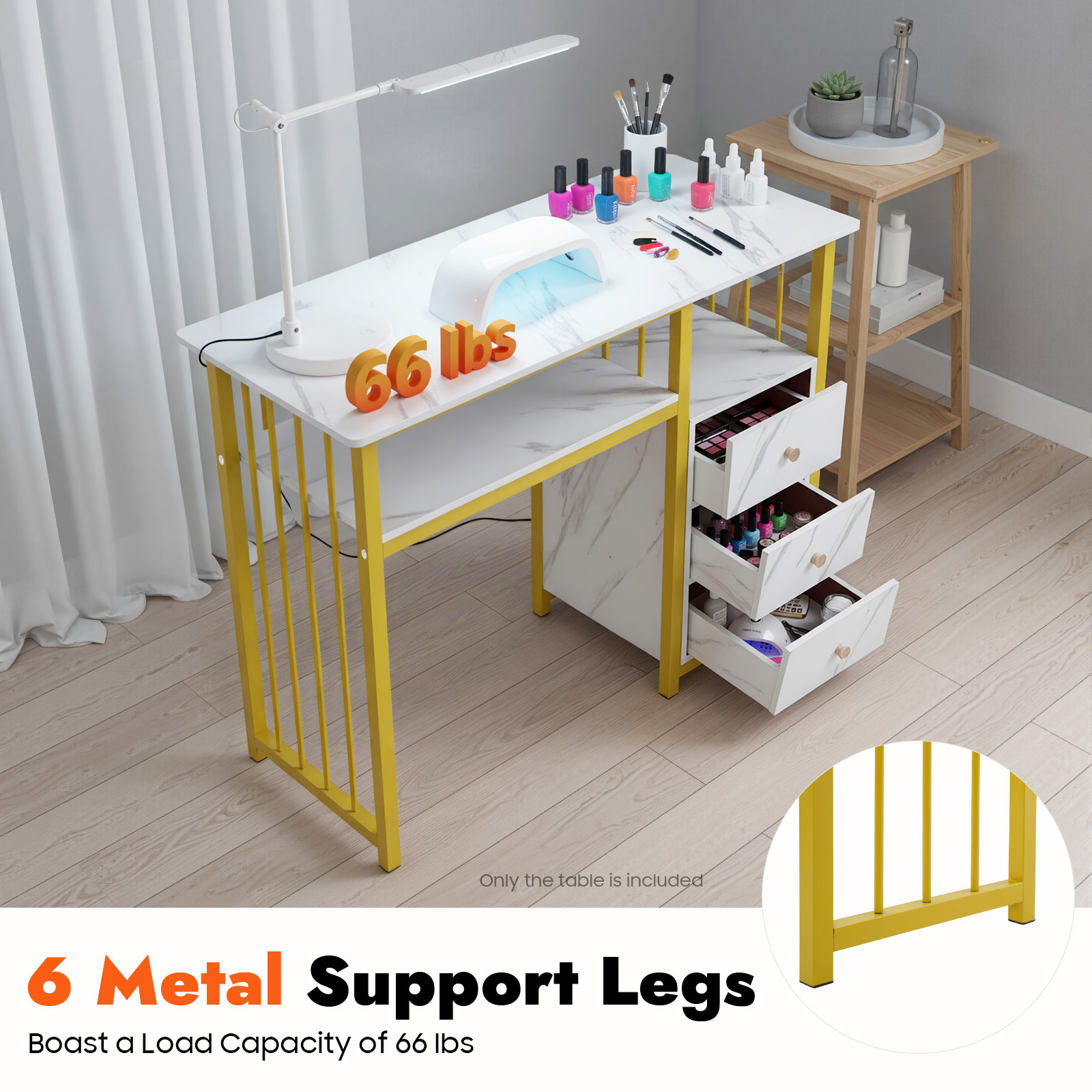 Table de manucure à texture ma - Office Furniture Suppliers avis et prix