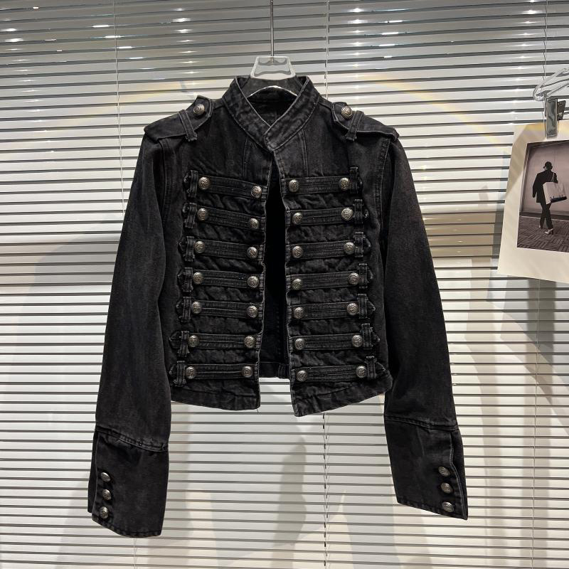 Nouvelle Veste Courte en Jean  - Coat Rack Standing avis et prix