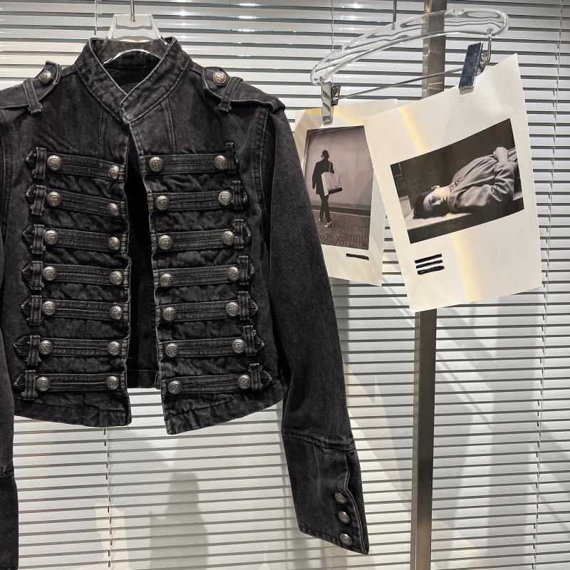 Nouvelle Veste Courte en Jean  - Coat Rack Standing avis et prix