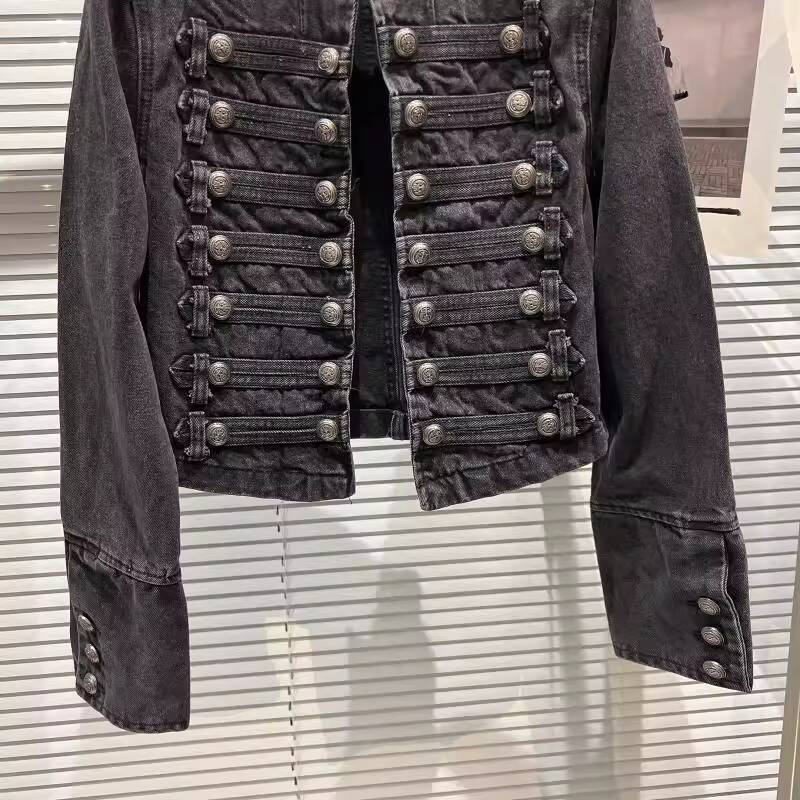 Nouvelle Veste Courte en Jean  - Coat Rack Standing avis et prix