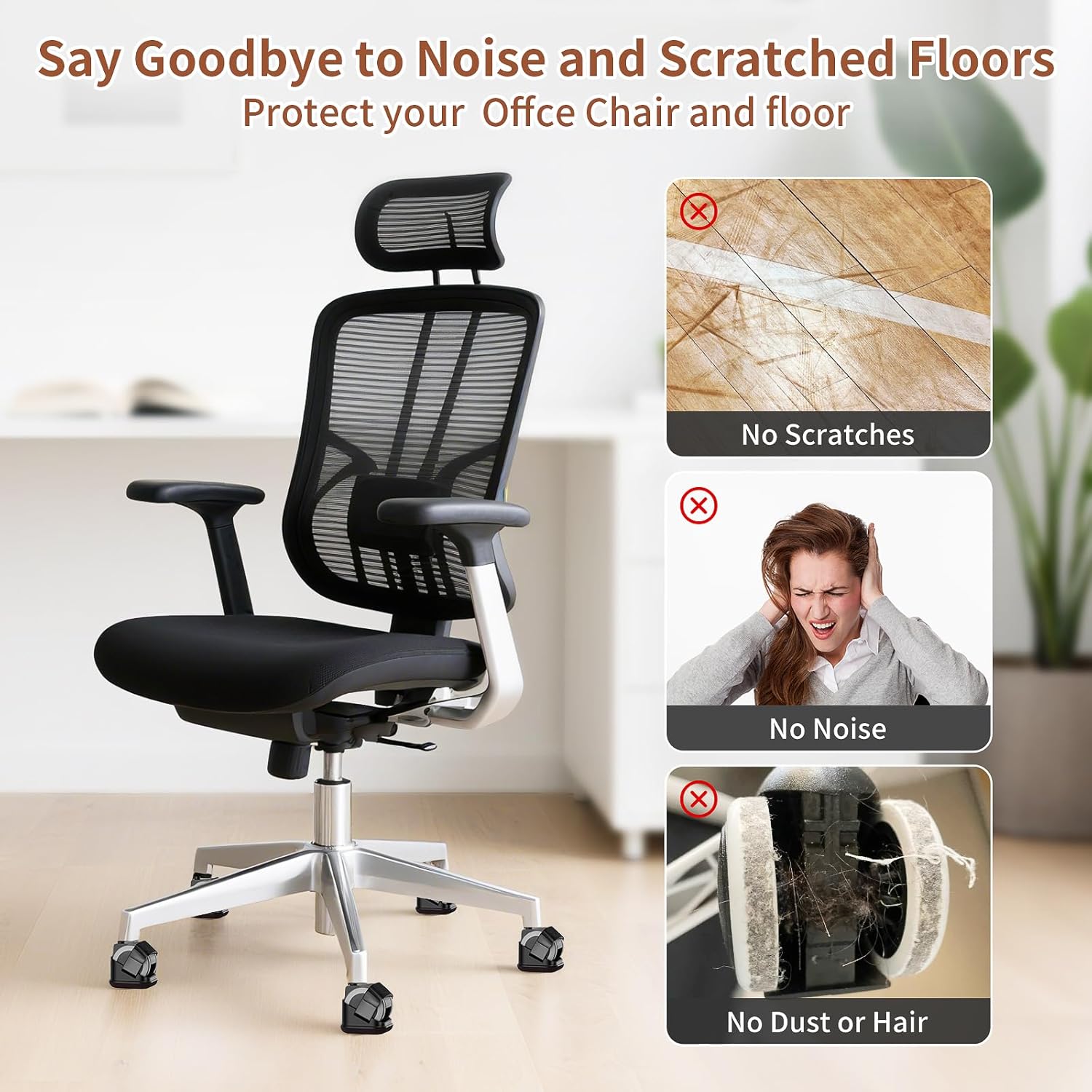 Lot de 5 protections pour pied - Office Furniture Loft avis et prix