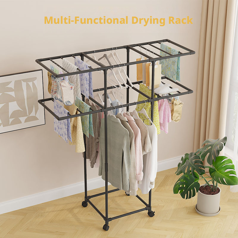 Séchoir à linge sur roulettes, - Coat Rack Standing avis et prix
