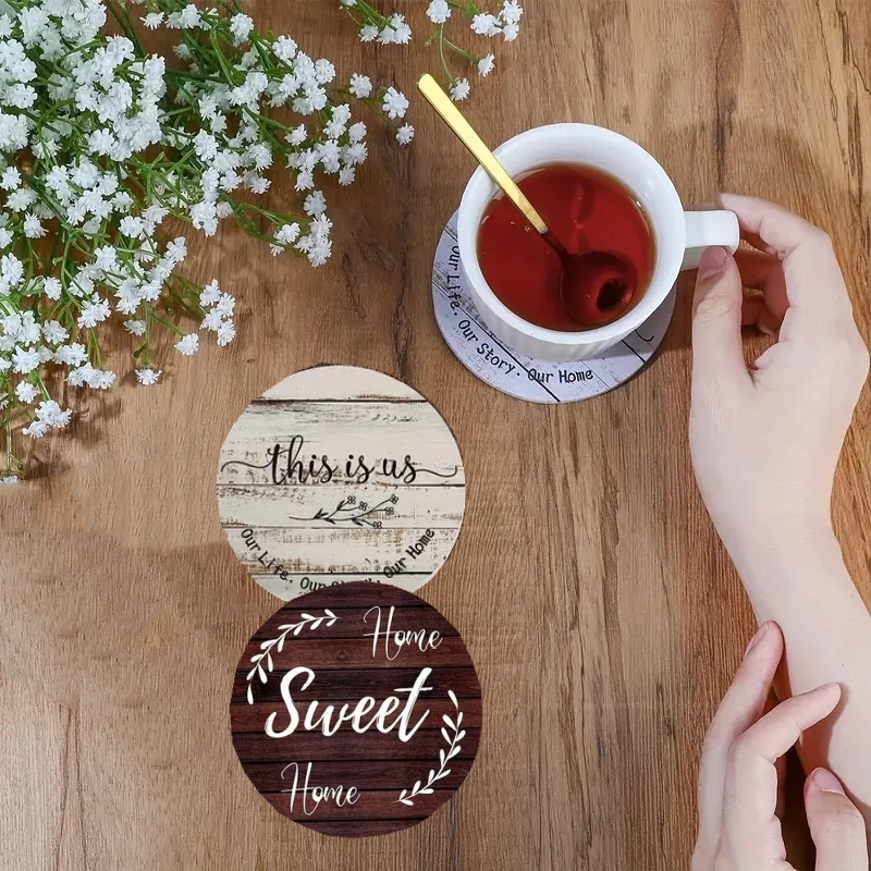 6 sous-verres circulaires en b - Office Furniture Installation avis et prix