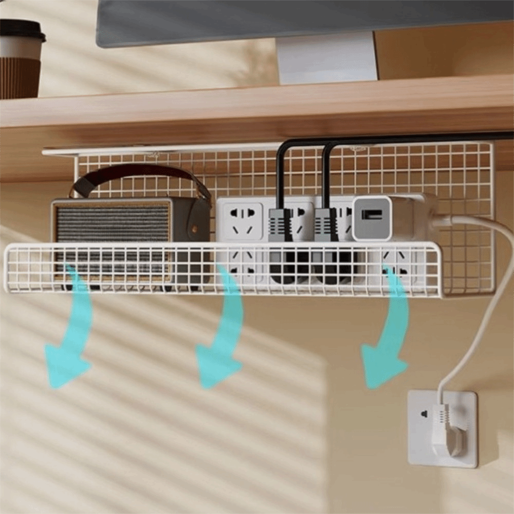 Organisateur de câbles sous bu - Cable Tray Under Desk avis et prix