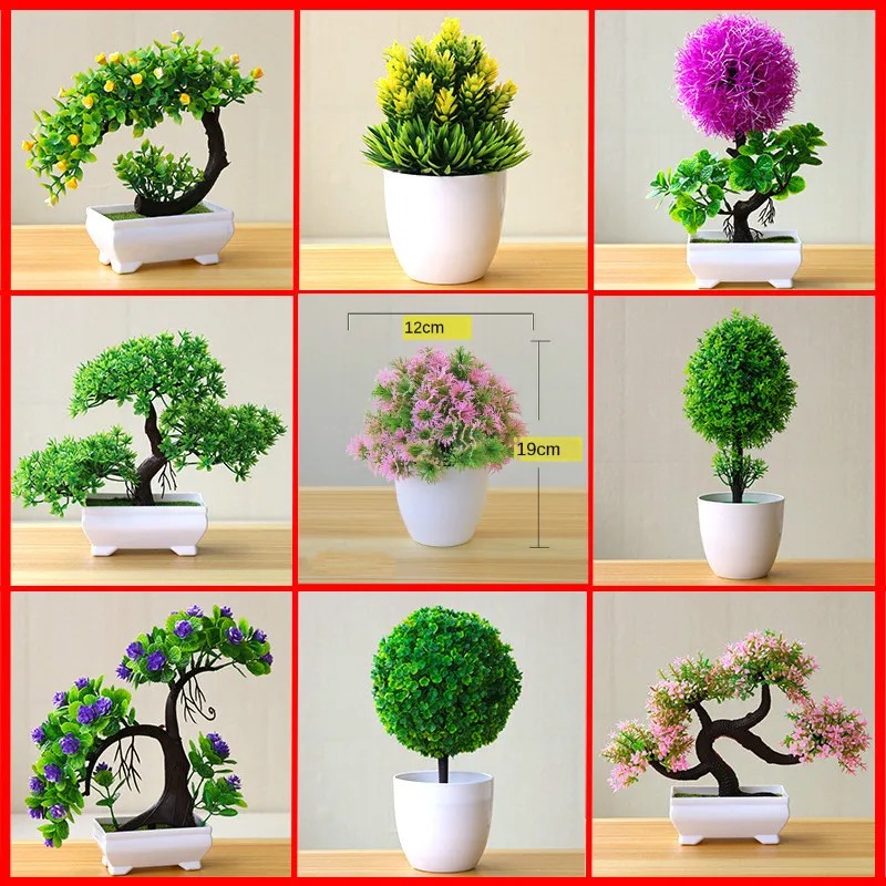 Petit arbre artificiel en pot, - Office Furniture Used avis et prix